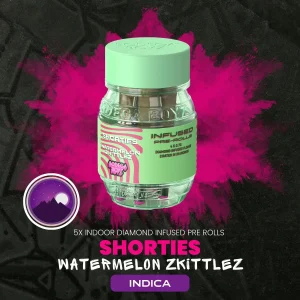 Watermelon Zkittlez Infused Shorties Prerolls Bodega Boyz(INDICA)